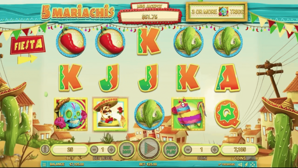 Mariachi 5 Free Spins